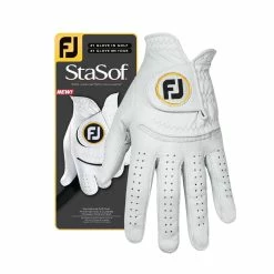 Footjoy Mens Stasof Golf Glove White
