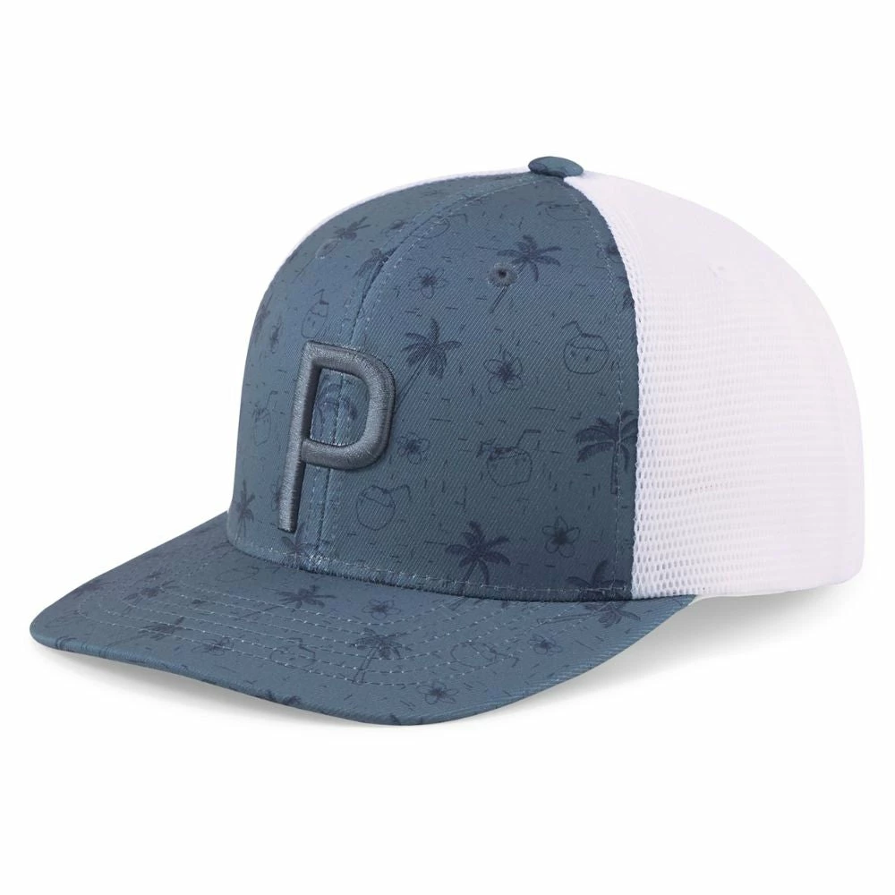 Puma Mens Tropical Bliss P Hat Snapback Cap - Image 2