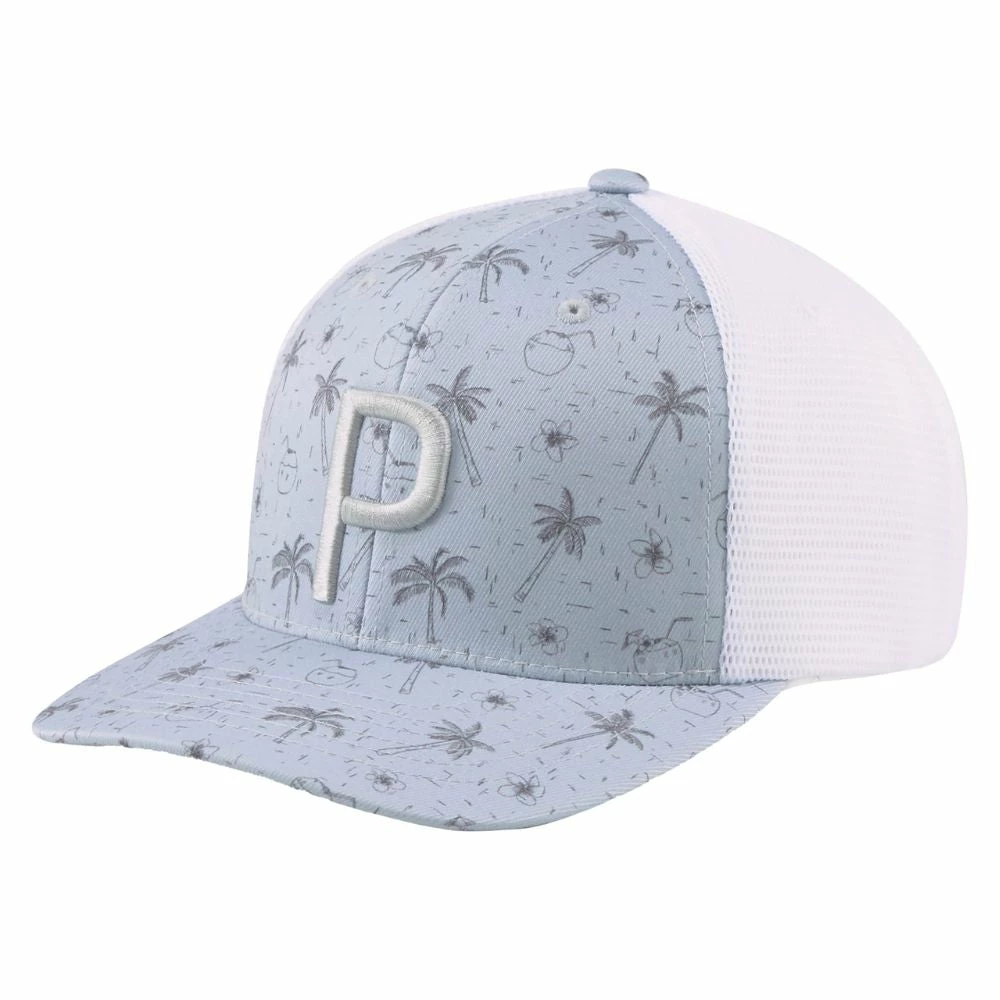 Puma Mens Tropical Bliss P Hat Snapback Cap